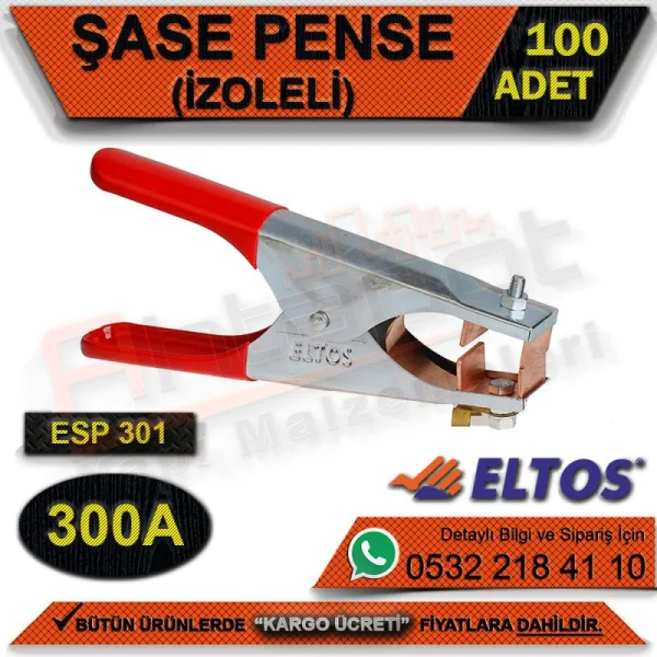 Eltos ESP301 Insulated Chassis Pliers 300A (100 Pack) - Hardware Varie Eltos ESP301 Insulated Chassis Pliers 300A (100 Pack) | Hardware Varieties