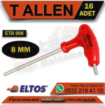 التوس Eta008 T ألين 8 ملم (128 حبة)