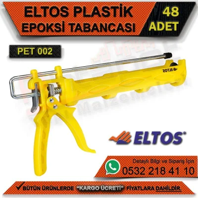 Eltos Pet002 Plastik Epoksi Tabancası (48 Adet)