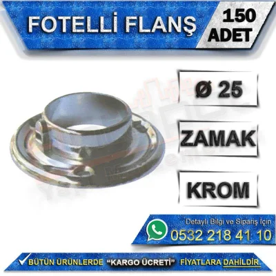 Fotelli Flanş (150 Adet)