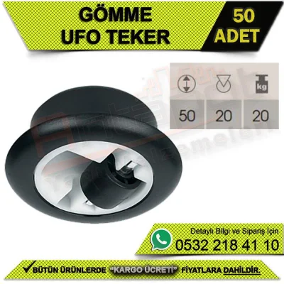 Gömme Ufo Teker (50 ADET)