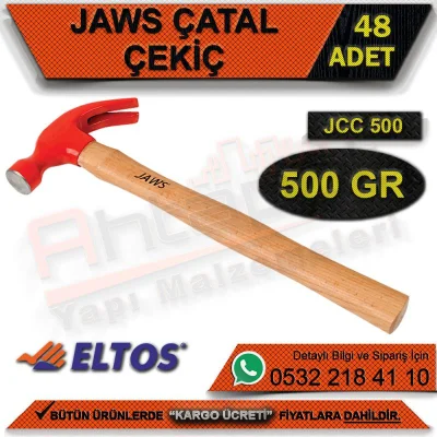 جاوس Jcc500 مطرقة شوكة 500 جرام. (48 قطعة)