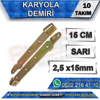 Bed Rail 15 Cm (10 Sets)