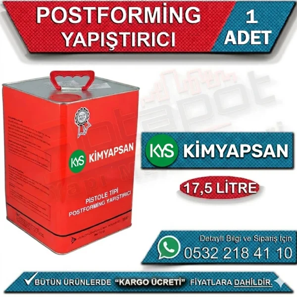 KİMYAPSAN Postforming Adhesive 17.5 Liter - Adhesives KİMYAPSAN Postforming Adhesive 17.5 Liter | Adhesives