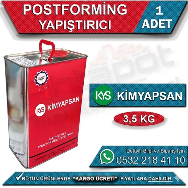 Kimyapsan Postforming Adhesive 3.5 Kg - Adhesives Kimyapsan Postforming Adhesive 3.5 Kg | Adhesives