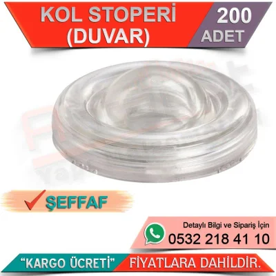 Arm Stopper Transparent (200 Pieces)