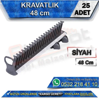 حامل ربطة عنق 48 سم (25 قطعة)
