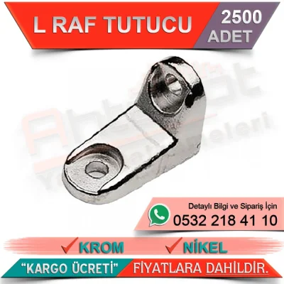 L Raf Tutucu Nikel (2500 Adet)