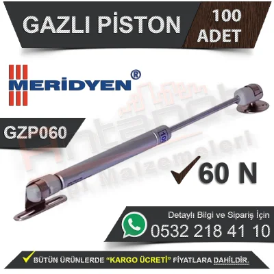 Meridyen Gas Piston Gzp060 (100 Pieces)