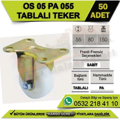 OS 05 PA 055 TABLALI TEKER (50 ADET)