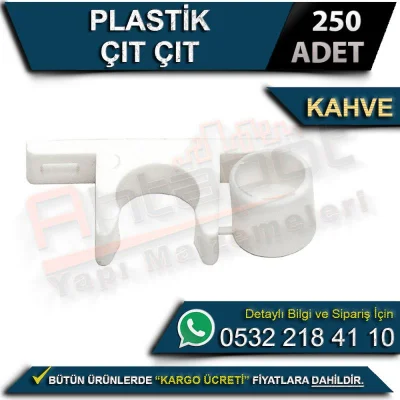 Plastic Snap Coffee (250 Pieces)