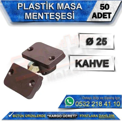 Plastik Masa Menteşesi (50 Adet)
