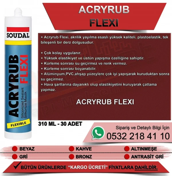 Soudal silikonize mastik altınmeşe Soudal silikonize mastik altınmeşe