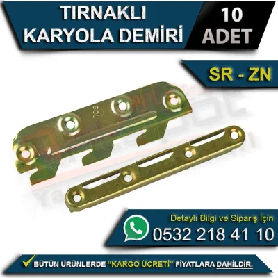Nailed Bedstead Iron Sr-Zn (10 Pieces)